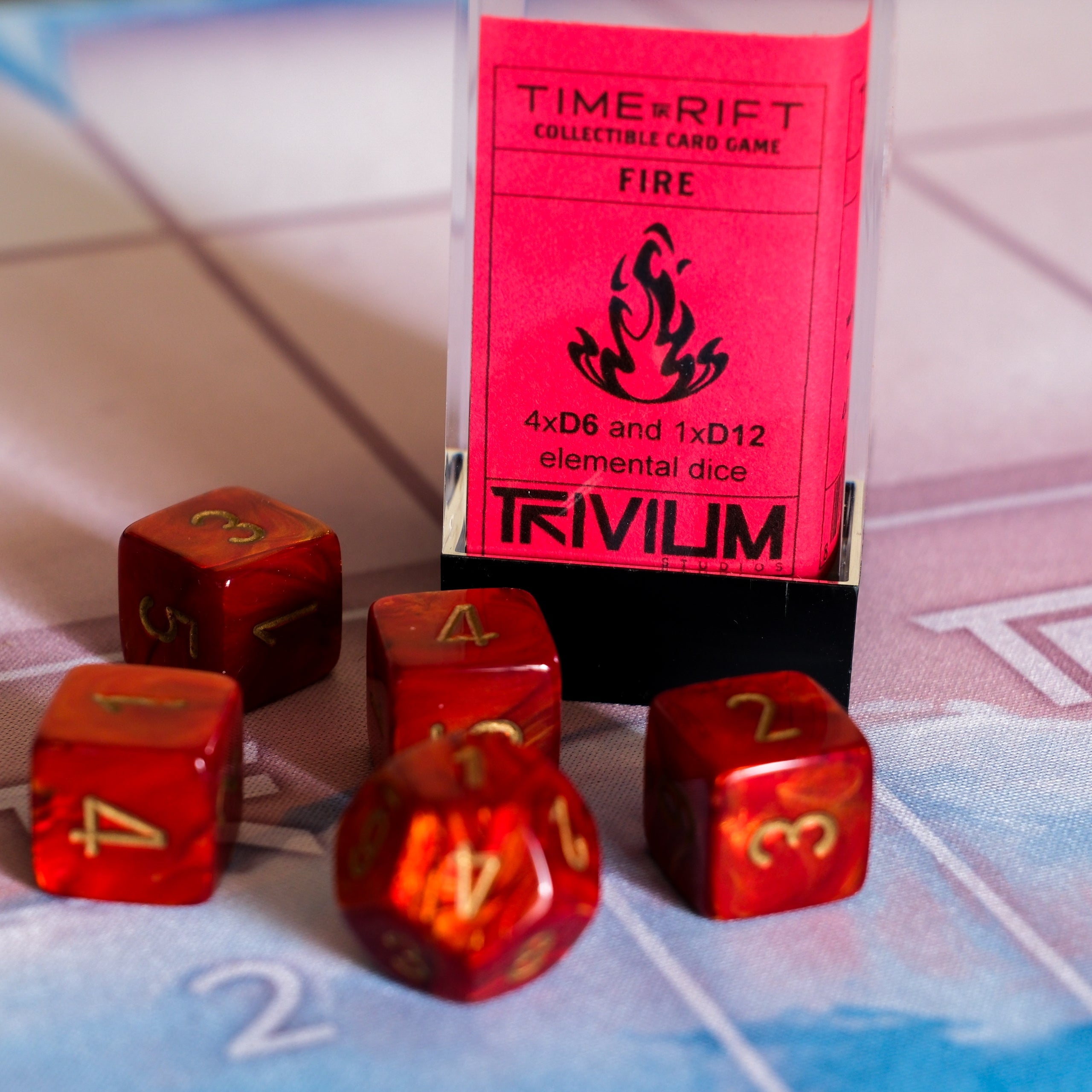 Elemental Dice - Individual Set Time Rift