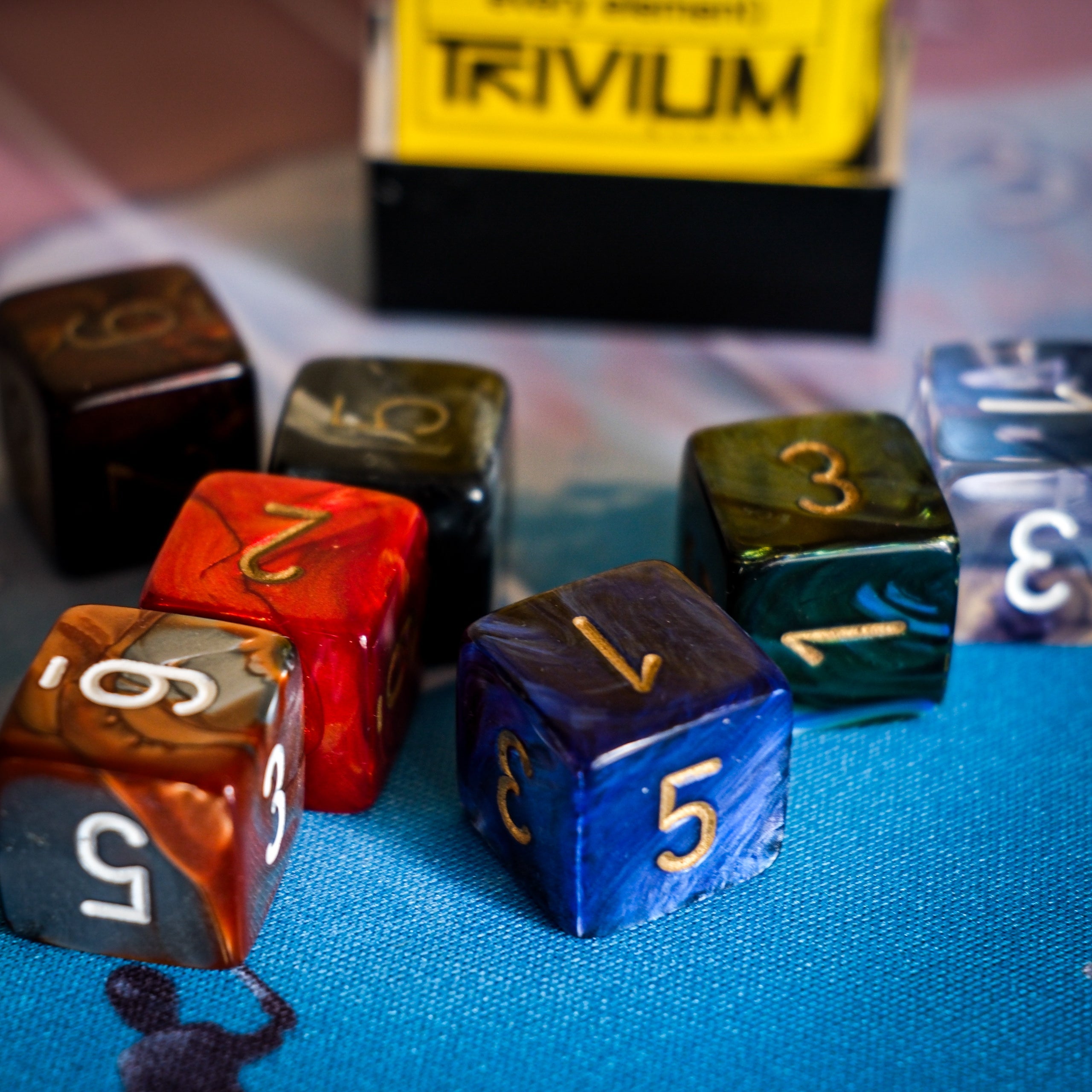Time Rift Elemental Dice - All Elements Set Time Rift