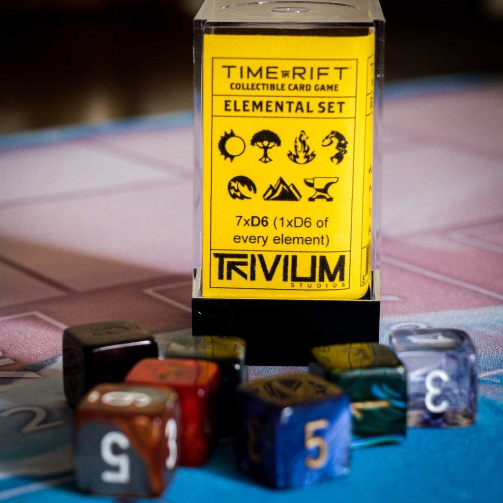 Time Rift Elemental Dice - All Elements Set Time Rift