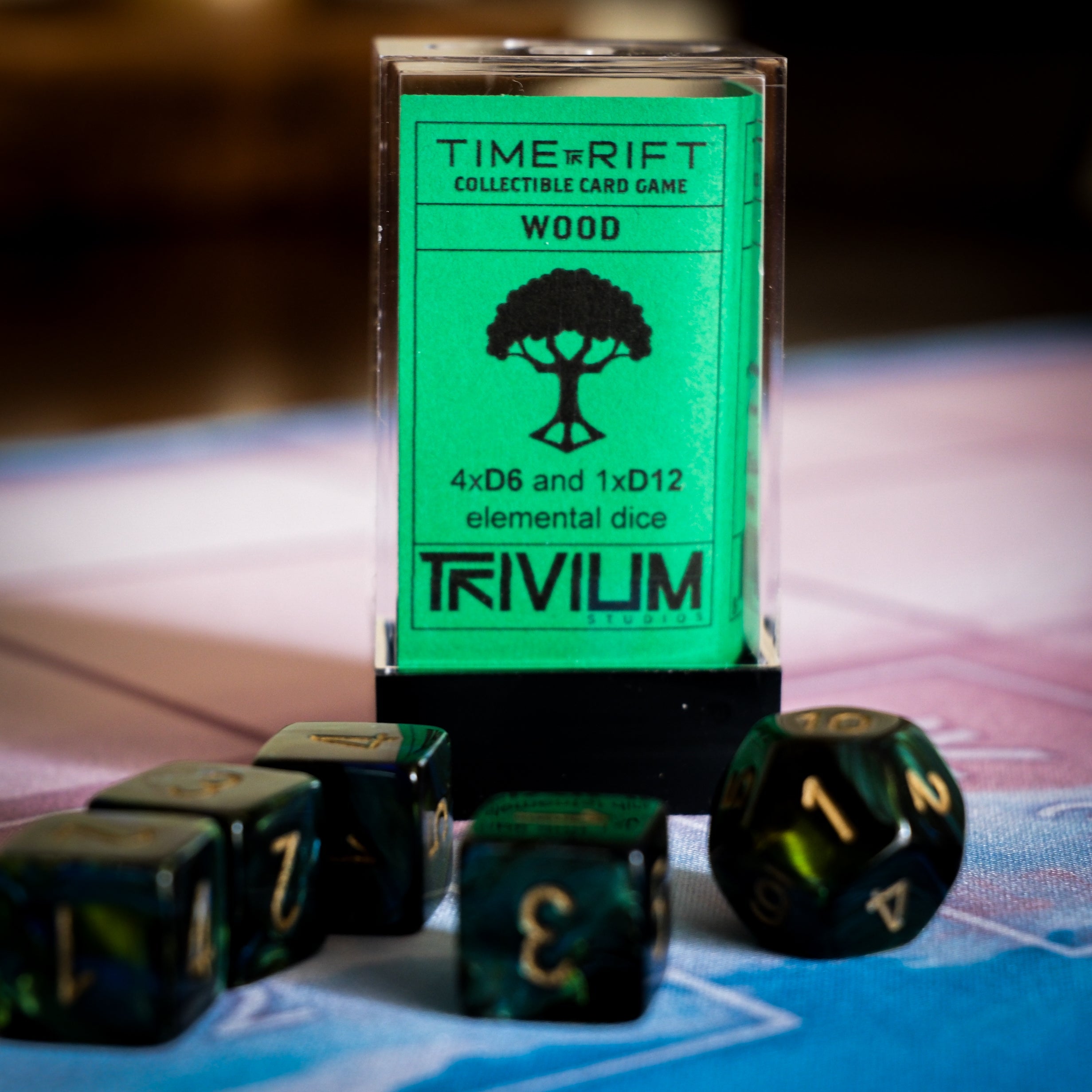 Elemental Dice - Individual Set Time Rift