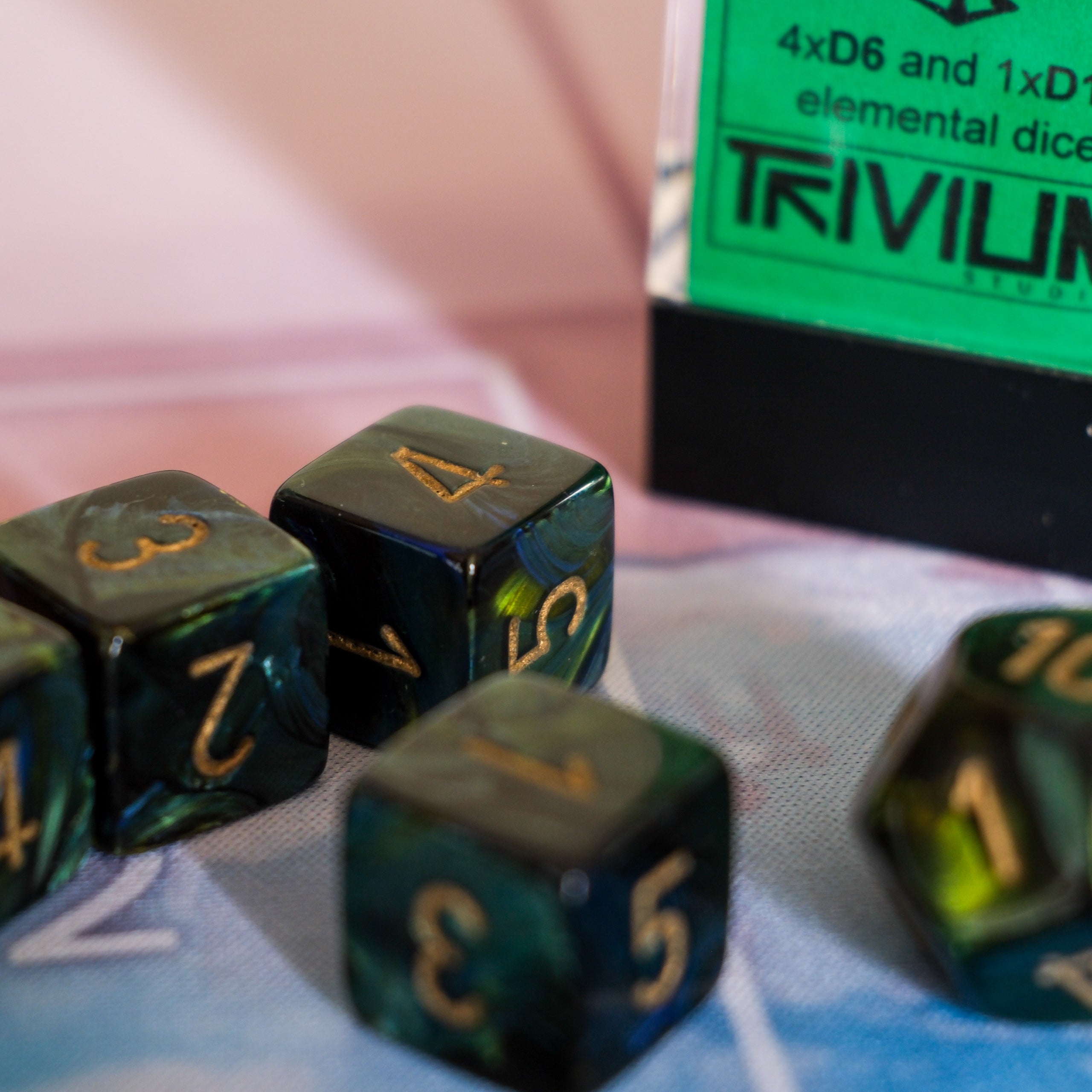 Elemental Dice - Individual Set Time Rift