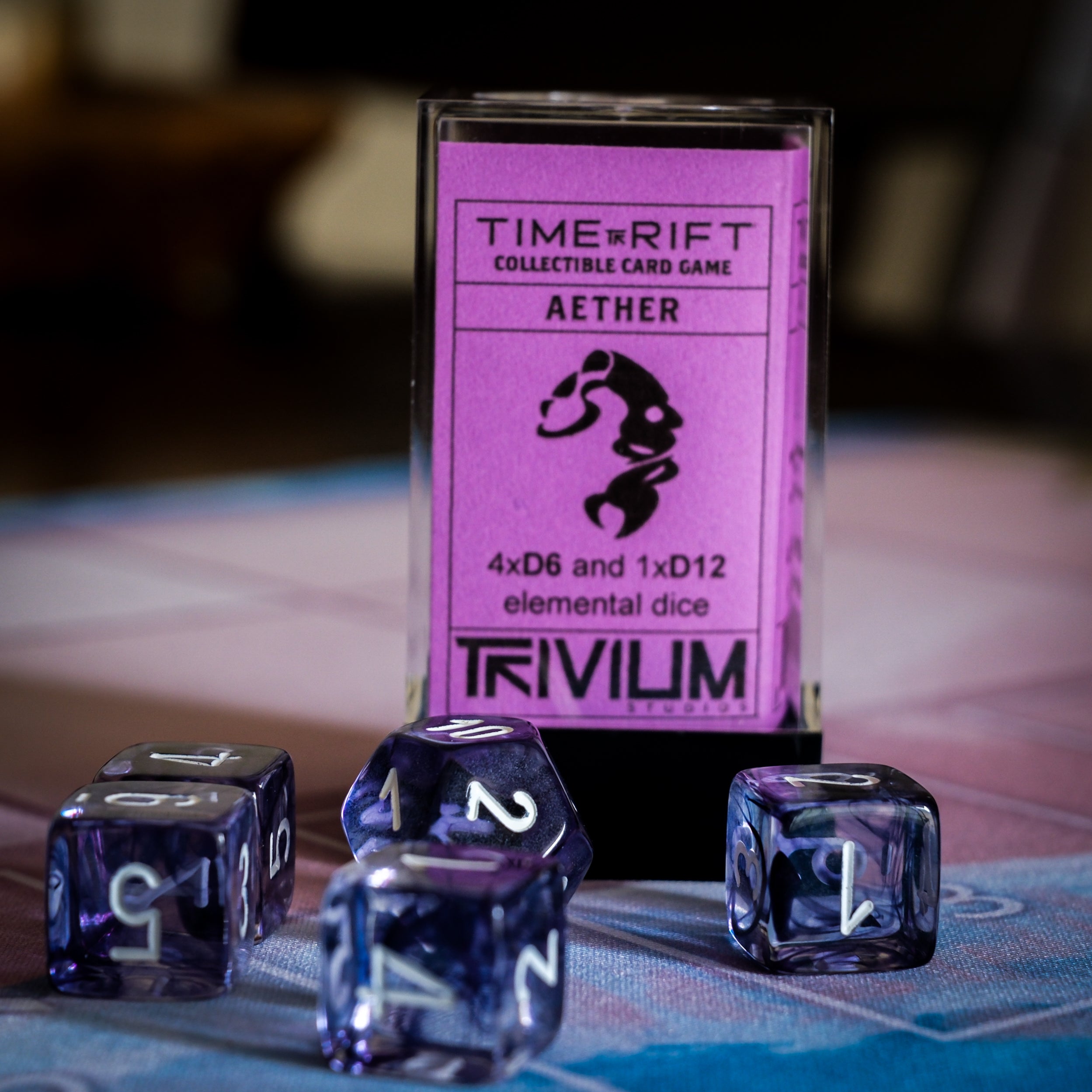Elemental Dice - Individual Set Time Rift