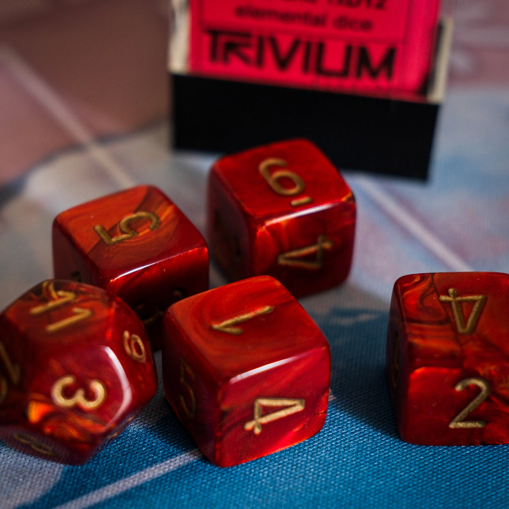 Elemental Dice - Individual Set Time Rift