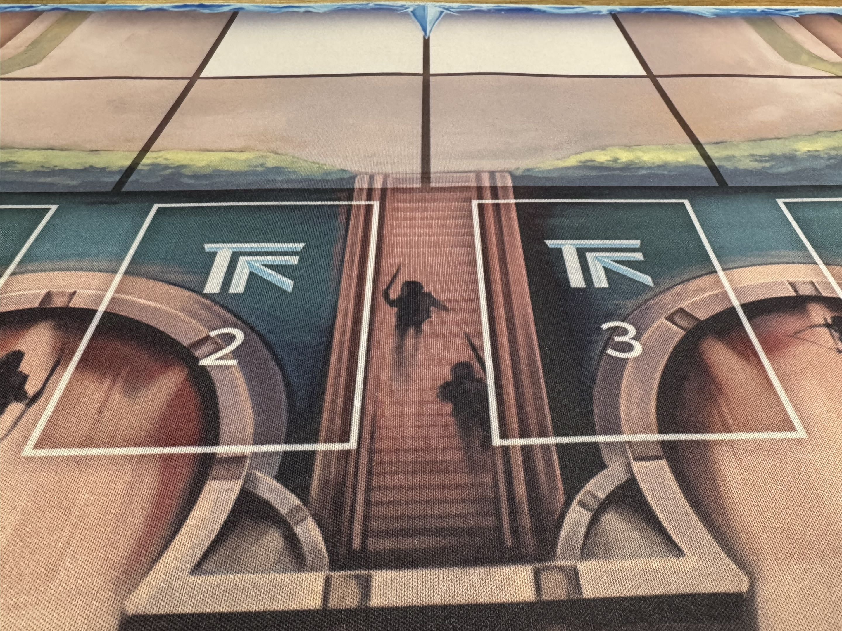 1-Player Deluxe Playmat: Castle Time Rift