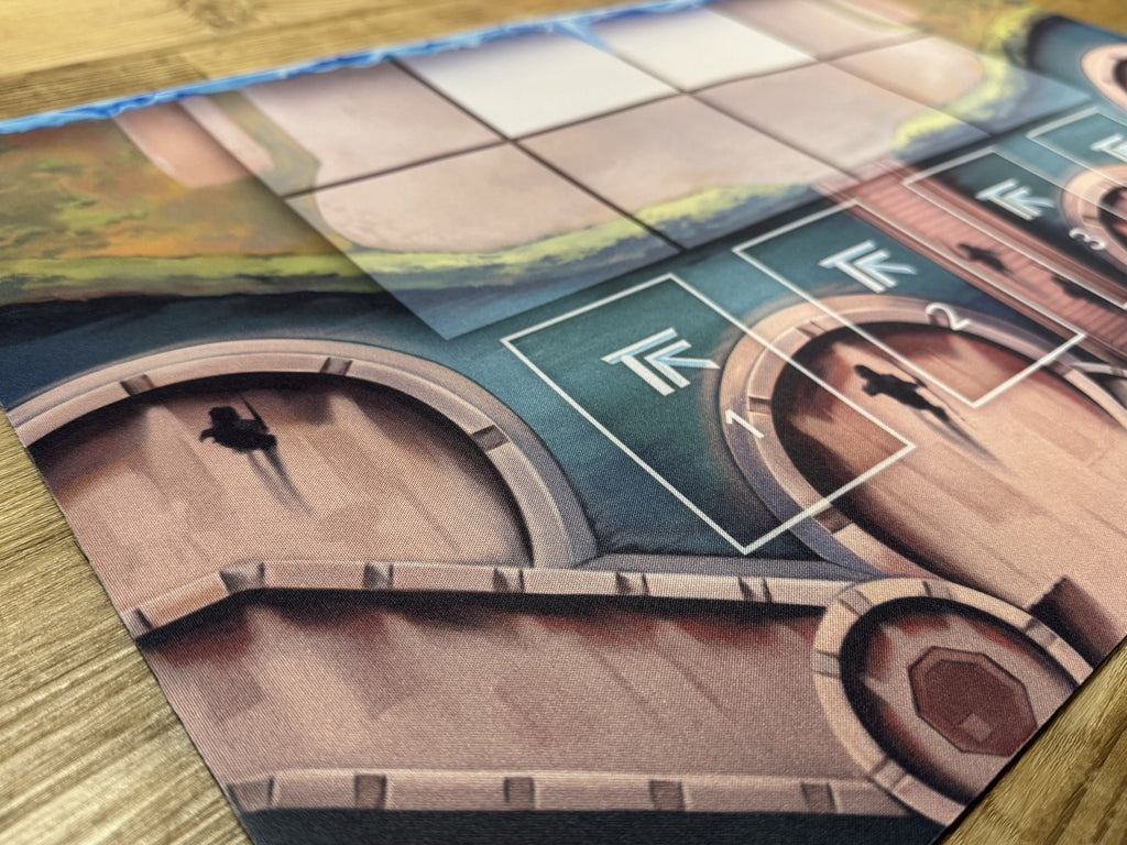 1-Player Deluxe Playmat: Castle Time Rift