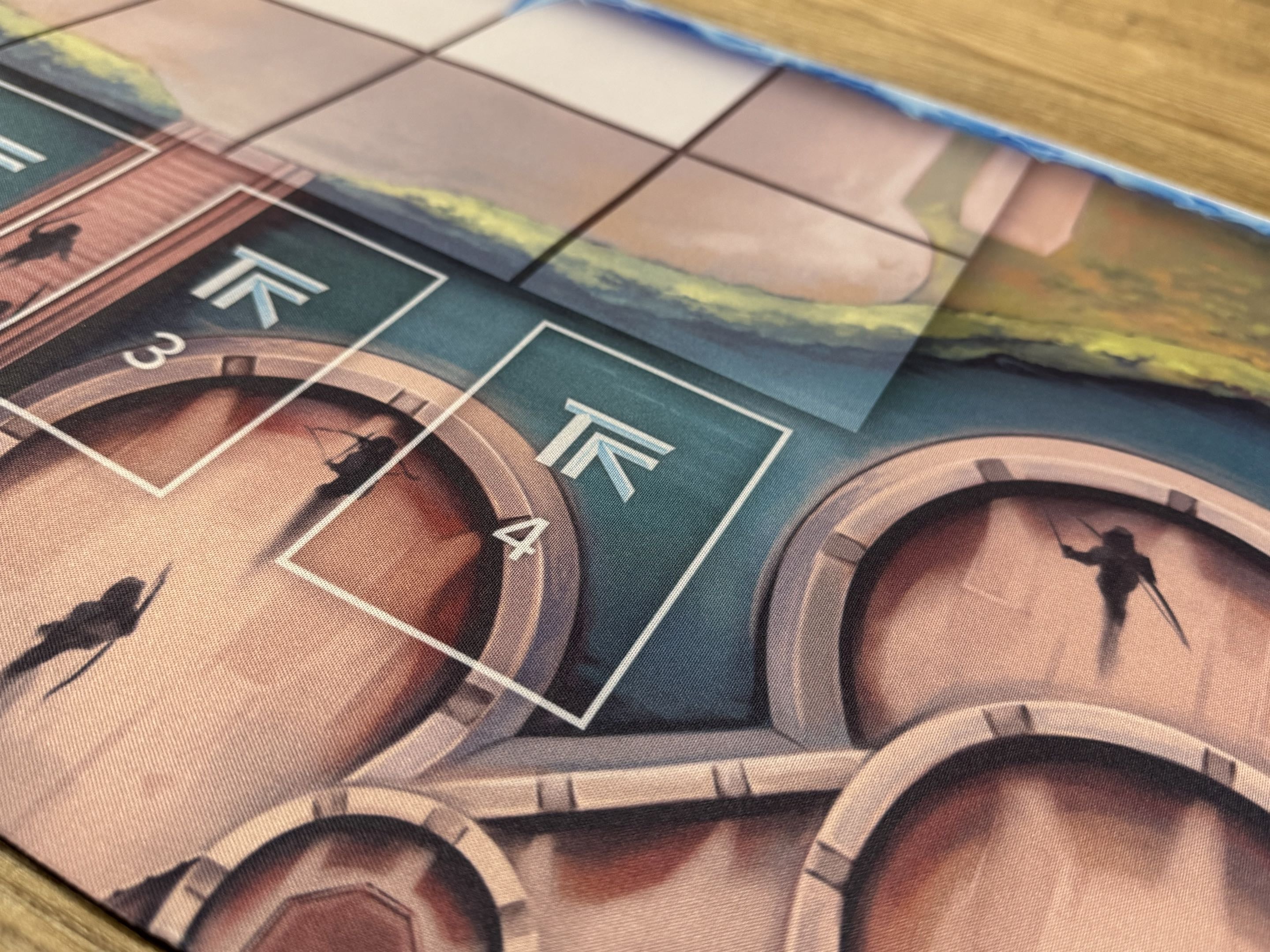 1-Player Deluxe Playmat: Castle Time Rift
