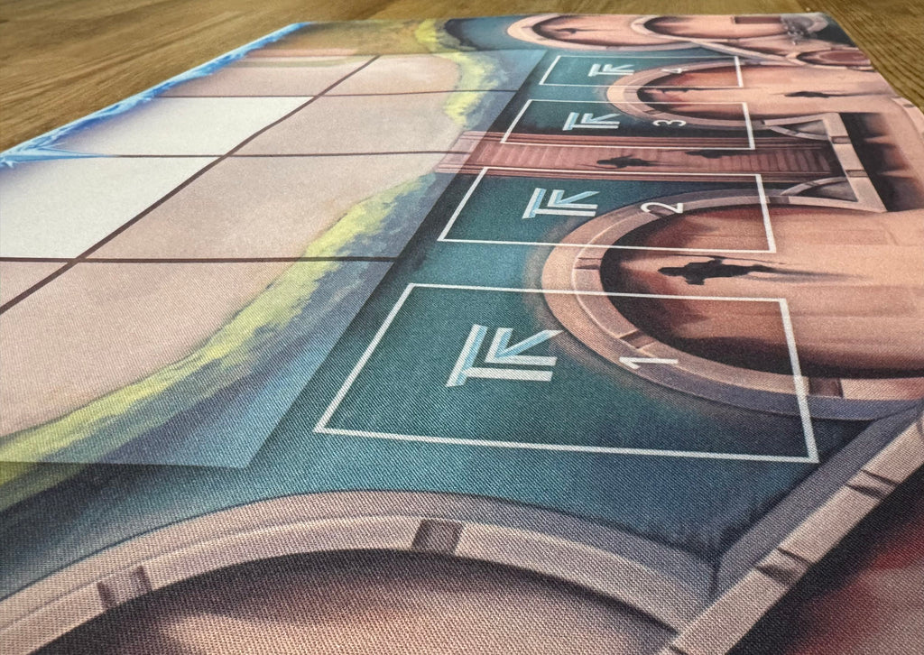 1-Player Deluxe Playmat: Castle Time Rift