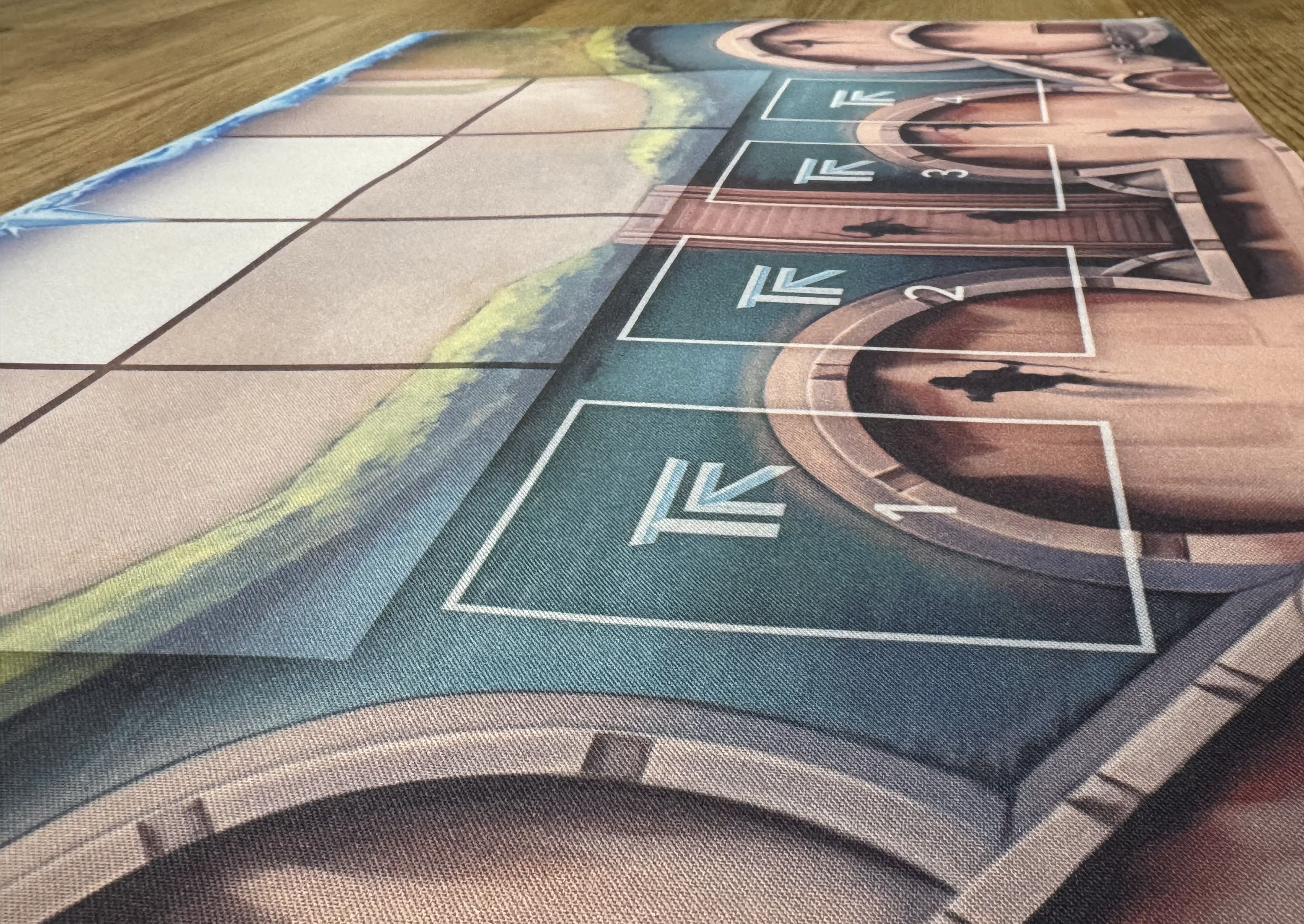 1-Player Deluxe Playmat: Castle Time Rift