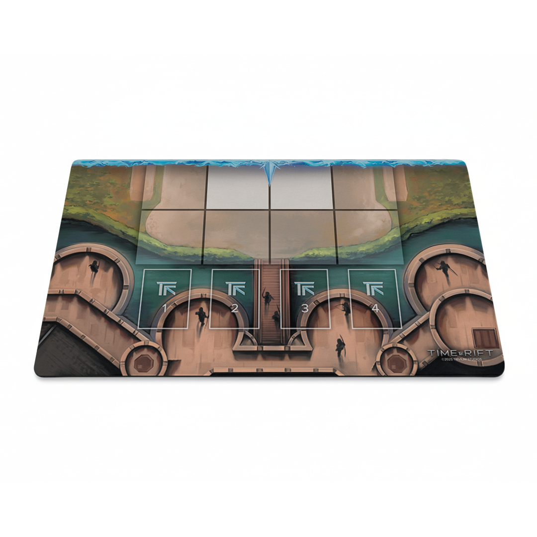 1-Player Deluxe Playmat: Castle Time Rift