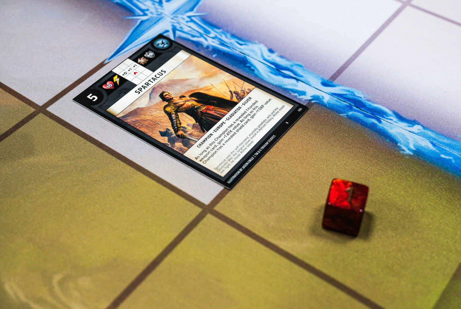 1-Player Deluxe Playmat: Forest (Wood) Time Rift