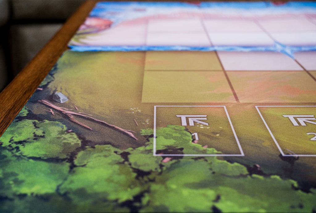 1-Player Deluxe Playmat: Forest (Wood) Time Rift