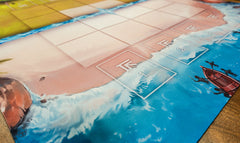 1-Player Deluxe Playmat: Coast (Water) Time Rift