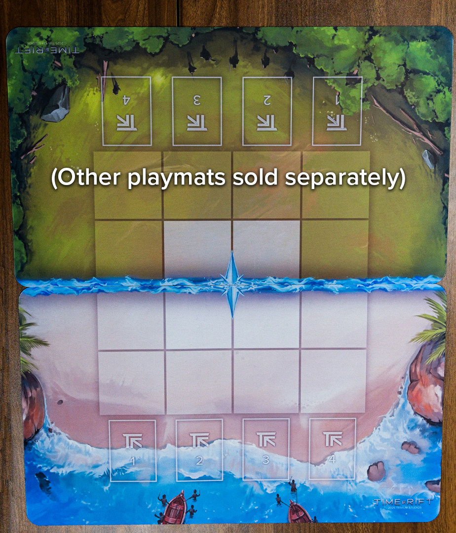 1-Player Deluxe Playmat: Coast (Water) Time Rift