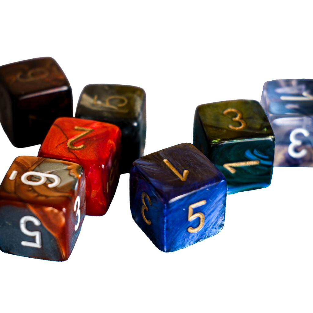 Time Rift Elemental Dice - All Elements Set Time Rift